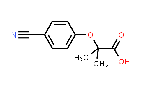 2-(4-Cyanophenoxy)-2-methylpropanoic acid