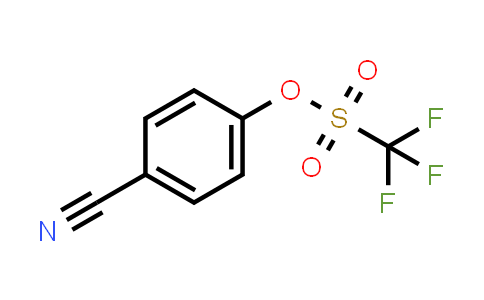 4-Cyanophenyl trifluoromethanesulfonate