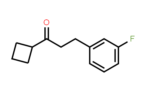 1-Cyclobutyl-3-(3-fluorophenyl)-1-propanone