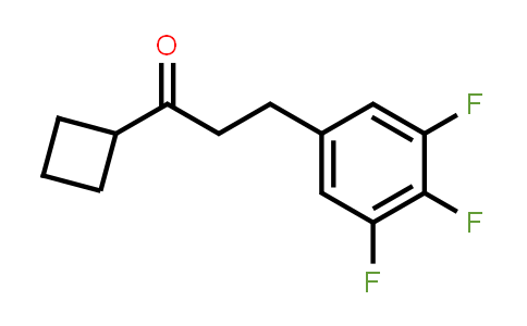 1-Cyclobutyl-3-(3,4,5-trifluorophenyl)-1-propanone