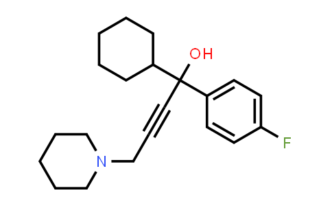 1-Cyclohexyl-1-(4-Fluorophenyl)-4-Piperidin-1-Ylbut-2-Yn-1-Ol