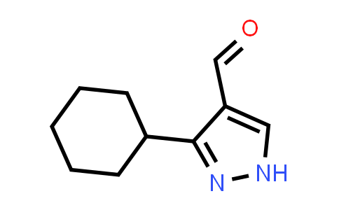 3-Cyclohexyl-1H-pyrazole-4-carbaldehyde