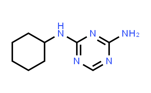 N-Cyclohexyl-1,3,5-triazine-2,4-diamine