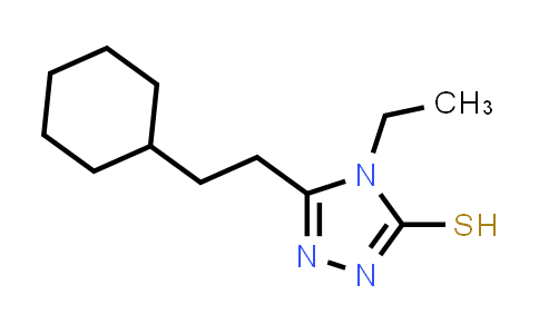 5-(2-Cyclohexylethyl)-4-ethyl-4H-1,2,4-triazole-3-thiol