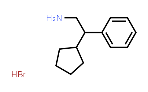 (2-Cyclopentyl-2-phenylethyl)amine hydrobromide