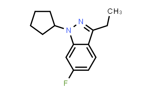 1-Cyclopentyl-3-ethyl-6-fluoro-1H-indazole