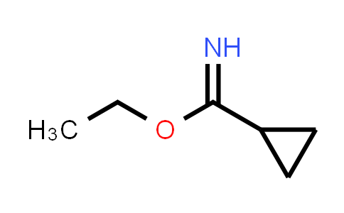 Cyclopropanecarboximidic acid ethylester