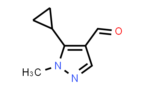 5-Cyclopropyl-1-methyl-1H-pyrazole-4-carbaldehyde