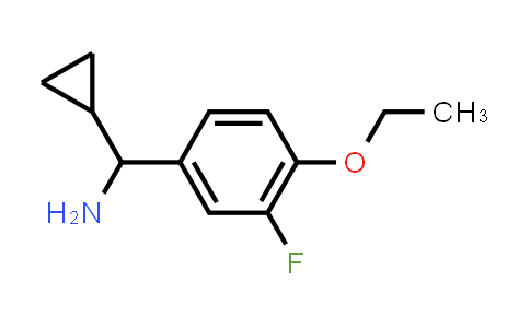 1-Cyclopropyl-1-(4-Ethoxy-3-Fluorophenyl)Methanamine
