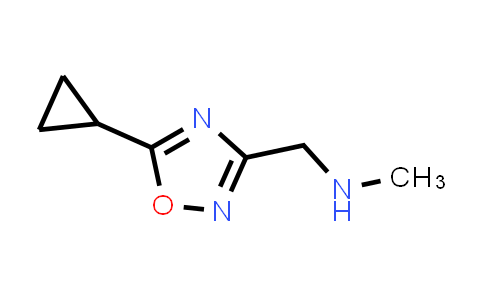 [(5-Cyclopropyl-1,2,4-oxadiazol-3-yl)methyl]methylamine