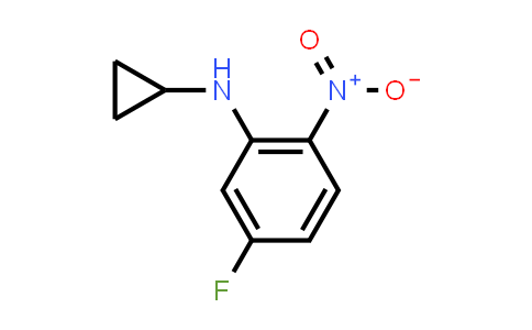 N-Cyclopropyl-5-fluoro-2-nitroaniline
