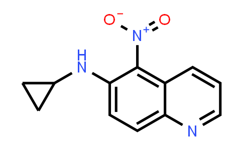 N-Cyclopropyl-5-nitroquinolin-6-amine