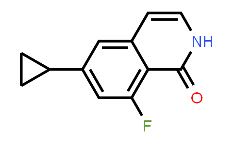 6-Cyclopropyl-8-fluoroisoquinolin-1(2H)-one