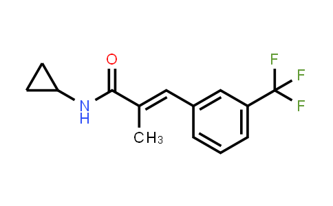 N-Cyclopropyl-alpha-Methyl-M-Trifluoromethylcinnamamide