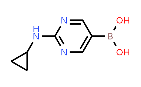 2-(CyclopropylaMino)pyriMidine-5-boronic acid