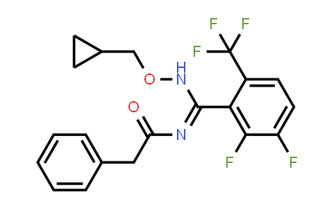 N-{(Z)-[(Cyclopropylmethoxy)Amino][2,3-Difluoro-6-(Trifluoromethyl)Phenyl]Methylene}-2-Phenylacetamide