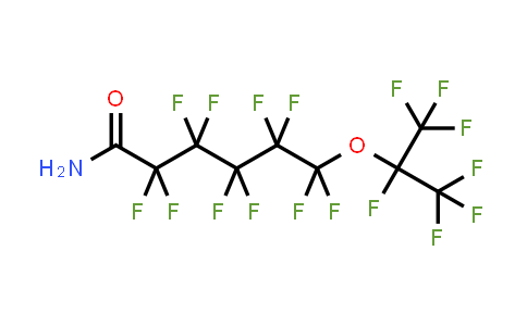 2,2,3,3,4,4,5,5,6,6-Decafluoro-6-[(1,1,1,2,3,3,3-Heptafluoro-2-Propanyl)Oxy]Hexanamide