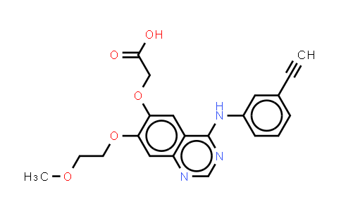 Desmethyl erlotinib carboxylate acid