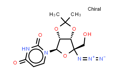 2’,3’-Di-O-isopropylidene-4’-alpha-azido-uridine