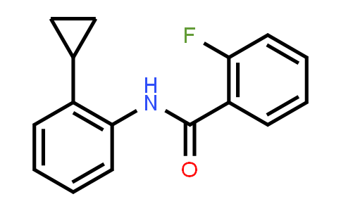 N-(2-Cyclopropylphenyl)-2-fluorobenzamide