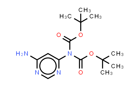 Di-tert-butyl (6-aminopyrimidin-4-yl)carbamate