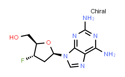 [(2R,3S,5R)-5-(2,6-Diaminopurin-9-Yl)-3-Fluorooxolan-2-Yl]Methanol