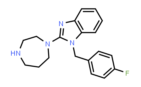 2-(1,4-diazepan-1-yl)-1-[(4-fluorophenyl)methyl]benzimidazole