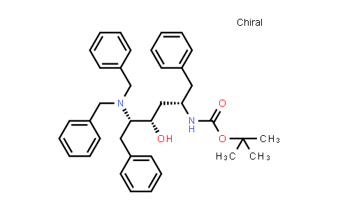 (2S,3S,5S)-2-(N,N-Dibenzylamino)-3-hydroxy-5-(tert-butyloxycarbonylamino)-1,6-diphenylhexane