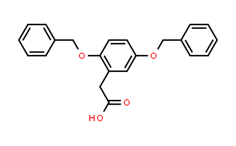 2,5-Dibenzyloxyphenylacetic acid