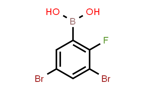 3,5-DibroMo-2-fluorophenylboronic acid