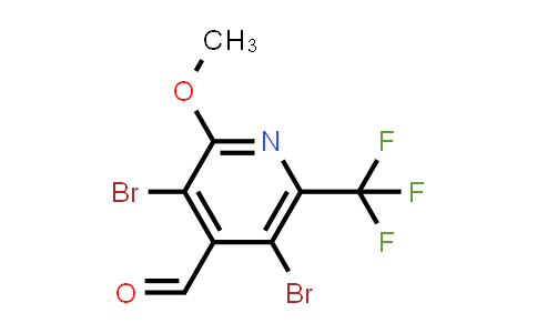 3,5-Dibromo-2-methoxy-6-(trifluoromethyl)isonicotinaldehyde