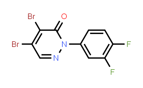 4,5-Dibromo-2-(3,4-Difluorophenyl)-3(2H)-Pyridazinone