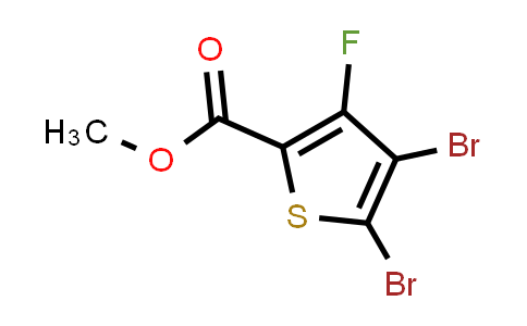 4,5-Dibromo-3-fluoro-2-thiophenecarboxylic acid methyl ester