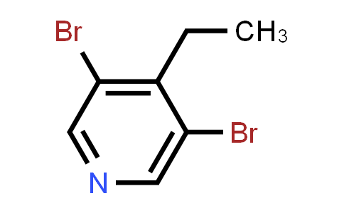 3,5-Dibromo-4-ethylpyridine