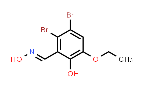 2,3-Dibromo-5-ethoxy-6-hydroxybenzaldehyde oxime