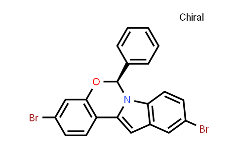 (S)-3,10-Dibromo-6-phenyl-6H-benzo[5,6][1,3]oxazino[3,4-a]indole