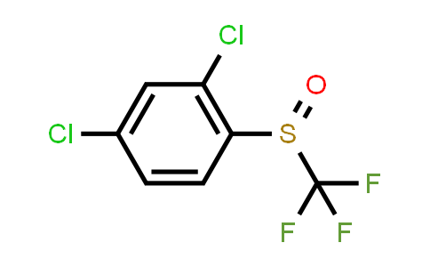 2,4-Dichloro-1-[(Trifluoromethyl)Sulfinyl]Benzene
