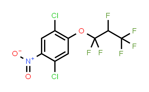 1,4-Dichloro-2-(1,1,2,3,3,3-Hexafluoropropoxy)-5-Nitrobenzene