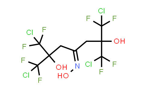 1,7-Dichloro-2,6-Bis(Chloro-Difluoromethyl)-1,1,7,7-Tetrafluoro-4-Hydroxyiminoheptane-2,6-Diol