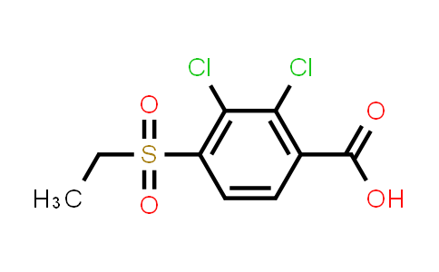 2,3-Dichloro-4-(ethylsulfonyl)-benzenecarboxylic acid