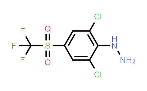 2,6-Dichloro-4-(Trifluoromethylsulfonyl)Phenylhydrazine