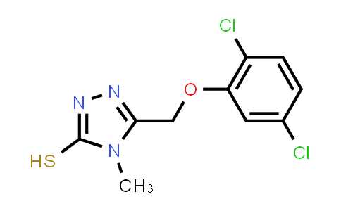 5-[(2,5-Dichlorophenoxy)methyl]-4-methyl-4H-1,2,4-triazole-3-thiol