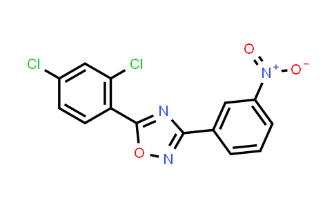 5-(2,4-Dichlorophenyl)-3-(3-nitrophenyl)-1,2,4-oxadiazole