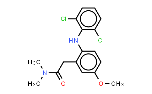 2-[(2',6'-Dichlorophenyl)amino]-5-methoxyphenyl-N,N-dimethylacetamide
