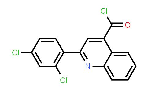 2-(2,4-Dichlorophenyl)quinoline-4-carbonyl chloride