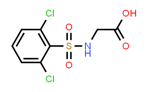 2-{[(2,6-dichlorophenyl)sulfonyl]amino}acetic acid
