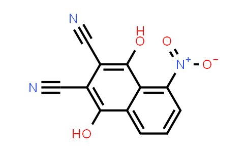 2,3-Dicyano-1,4-dihydroxy-5-nitronaphthalene