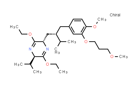 (2S,5R)-3,6-Diethoxy-2,5-dihydro-2-[(2S)-2-[[4-methoxy-3-(3-methoxypropoxy)phenyl]methyl]-3-methylbutyl]-5-(1-methylethyl)pyrazine