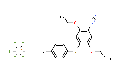 2,5-Diethoxy-4-(4-Methylphenyl)Sulfanylbenzenediazonium Hexafluorophosphate