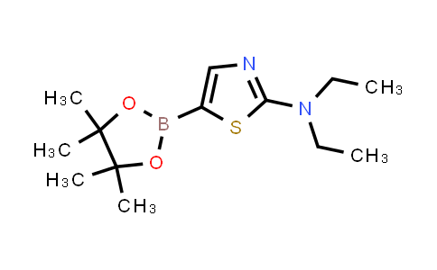 N,N-Diethyl-5-(4,4,5,5-tetramethyl-1,3,2-dioxaborolan-2-yl)thiazol-2-amine